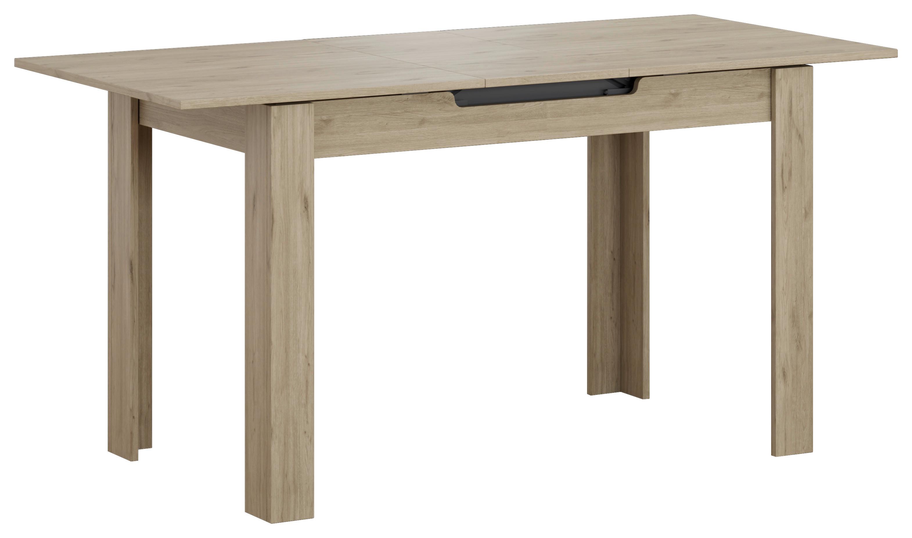UTDRAGBART BORD ANDORRA - ek Artisan, Modern, trämaterial (120-150/70/75cm) - Mömax