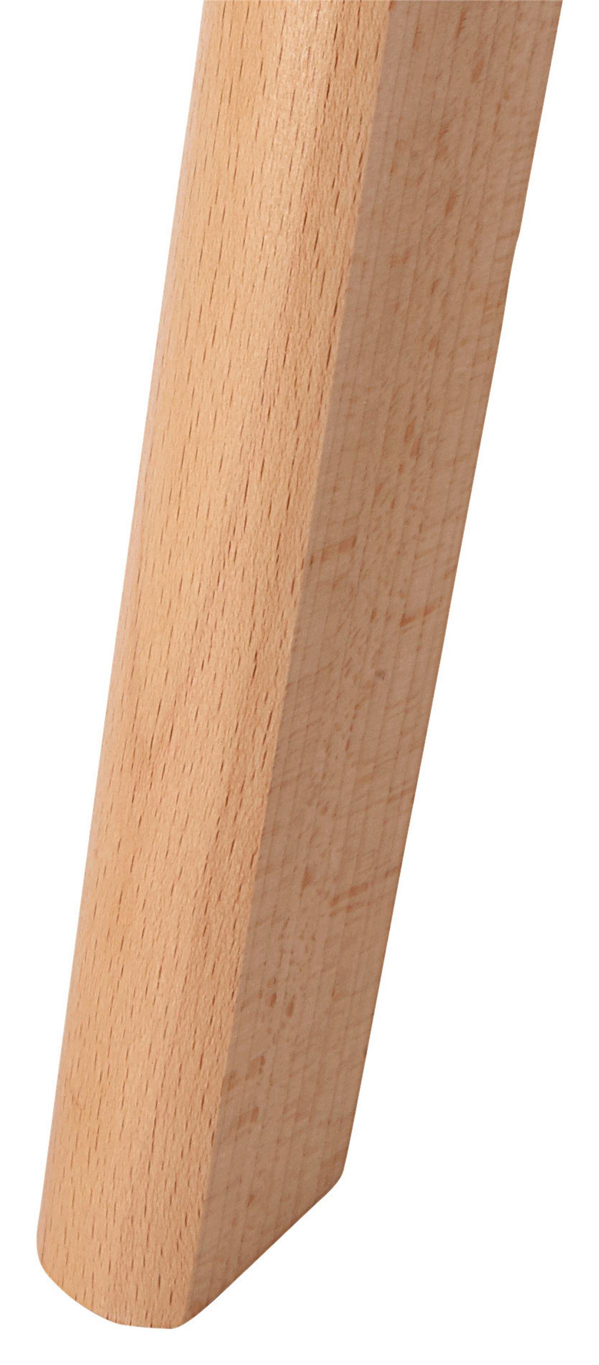 Kinderstuhl Tibby Weiß Kunststoff/Echtholz - Weiß, MODERN, Holz/Kunststoff (30/56,5/32,5cm) - Bessagi Kids