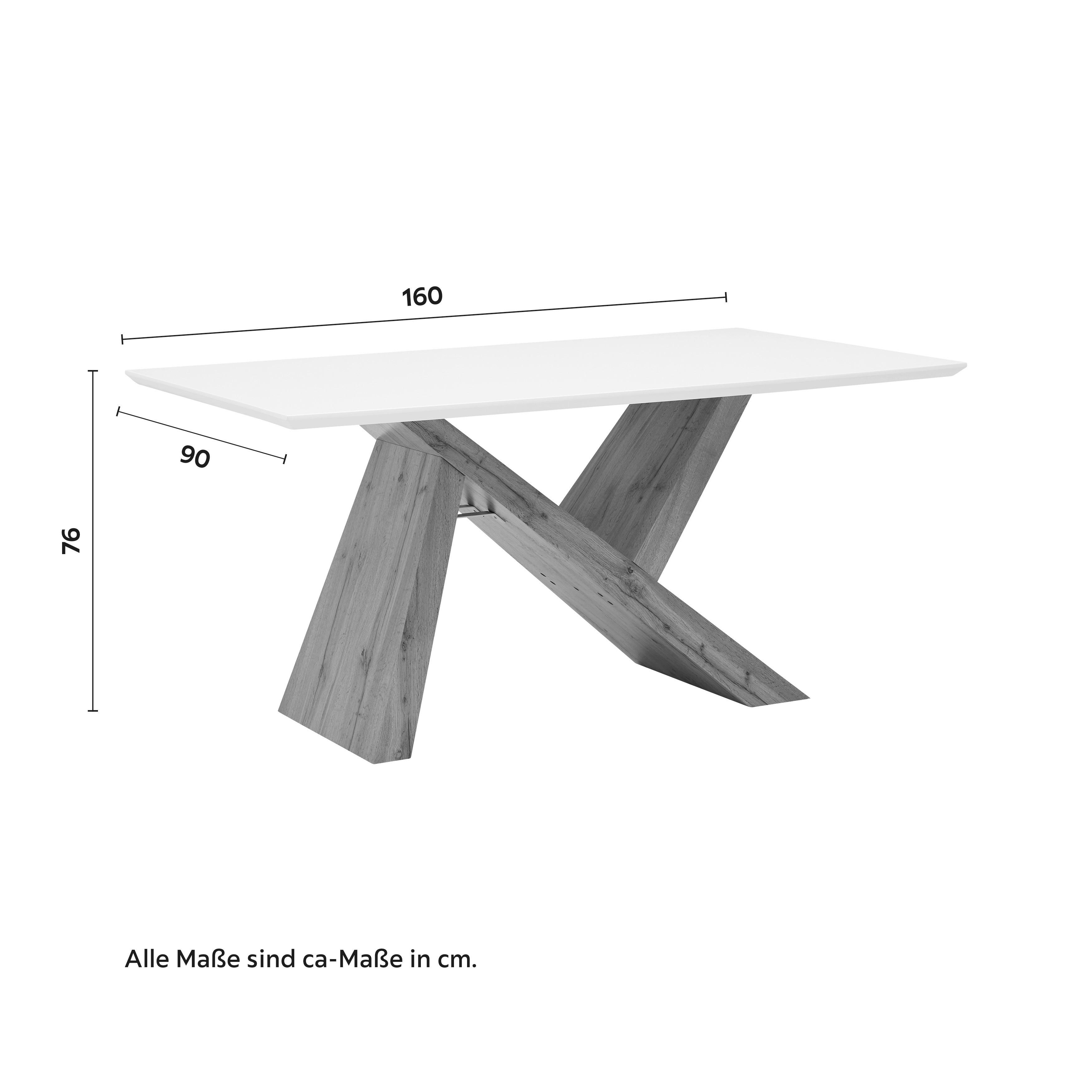 MATBORD JAKO - ekfärgad, Modern (160/90/76cm) - Bessagi Home
