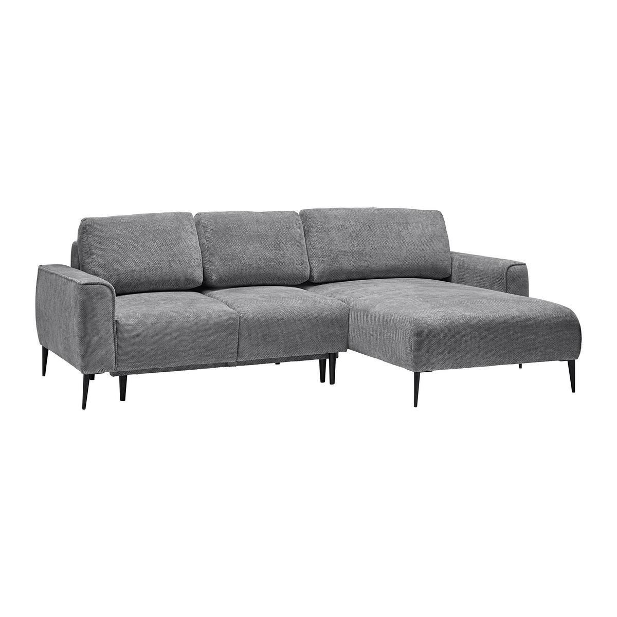 Canapea modulara CUSTOM - gri, Modern, textil (255/85/164cm) - Mömax
