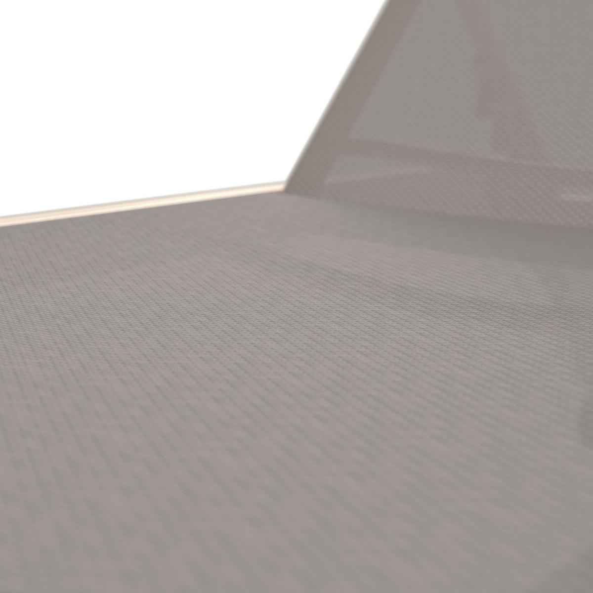 Napozóágy William - krém, Modern, textil/fém (198/62/89cm) - Mömax