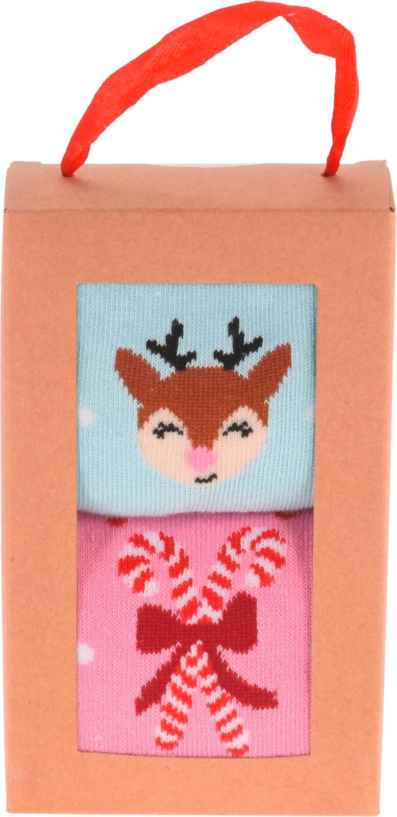 Karácsonyi Zokni Xmas - Basics, textil (12/3/8cm)
