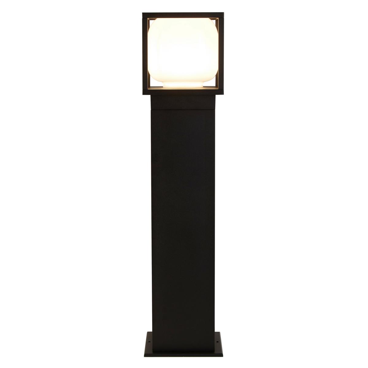 Led Kültéri Lámpa Athens Outdoor 38141-650 - fekete/fehér, Basics, műanyag/fém (15/65cm)