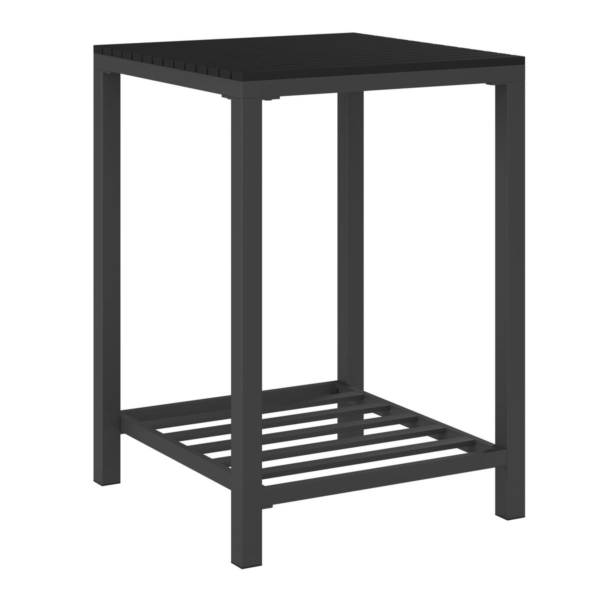 KUCHNIA ZEWNĘTRZNA MILAN - antracytowy, Modern, tworzywo sztuczne/metal (60/84/61,5cm) - Ambia Garden