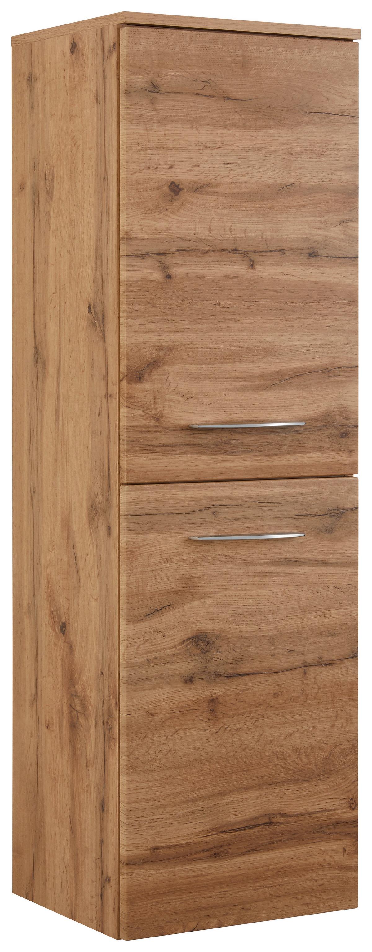 Dulap mediu Florida - culoare lemn stejar, Modern, material pe bază de lemn (40/130/35cm) - Premium Living