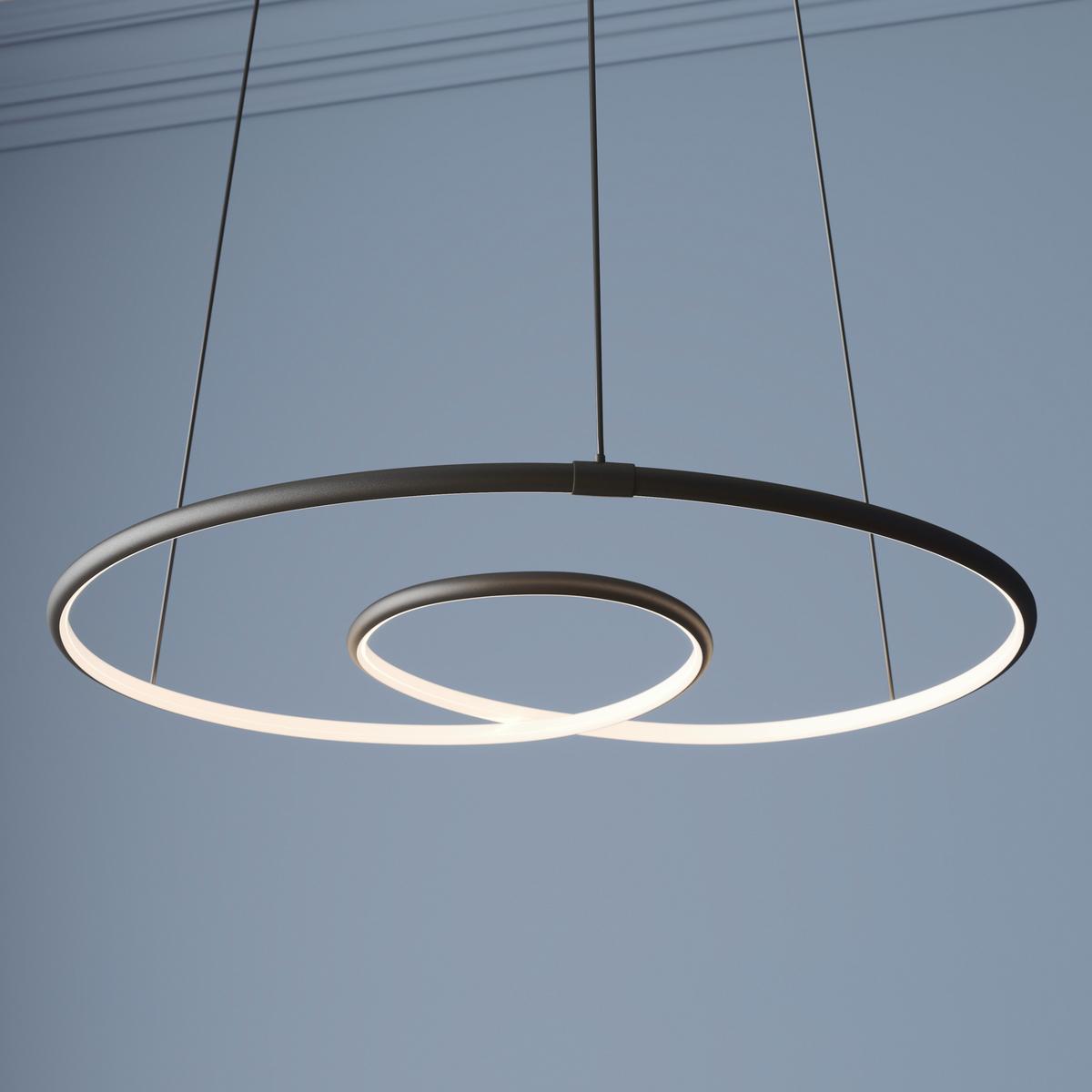 LAMPA WISZĄCA LED BIRMINGHAM *SBN* - czarny, Lifestyle, tworzywo sztuczne/metal (67/150cm) - Novel