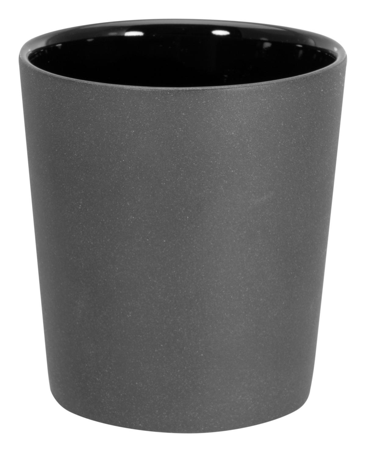 Set Skodelic Futuro Black, 4-Delni - črna, Basics, keramika (500ml) - Creatable