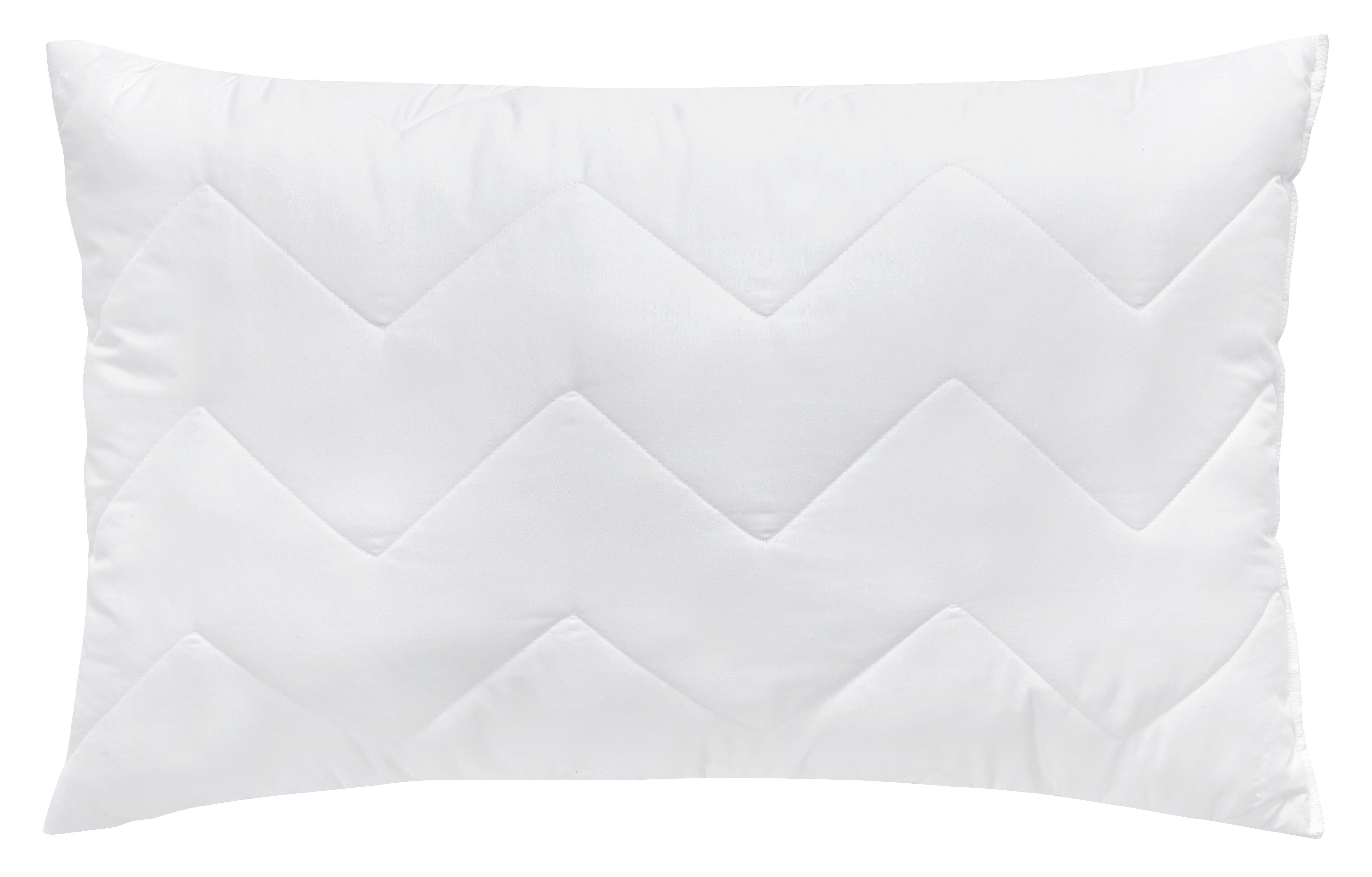 Vzglavnik Nadine - bela, tekstil (40/60cm) - Nadana