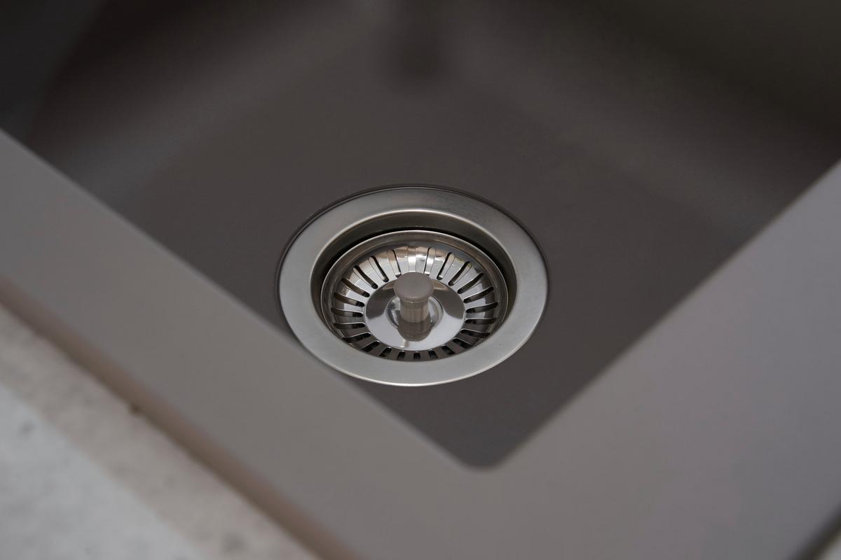 Einbauspüle Denver ca. 100x20x50 cm Grau - Grau, Trend, Glas/Kunststoff (100/20/50cm) - Respekta