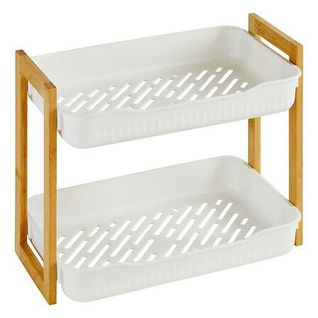 Etajeră pentru baie Shelf Natureo - Basics (27/20,5/35cm)