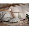 Kinder-/Juniorbett Moon ca. 140x200 cm Weiß - Naturfarben/Weiß, ROMANTIK / LANDHAUS, Holz/Textil (140/200cm) - MID.YOU