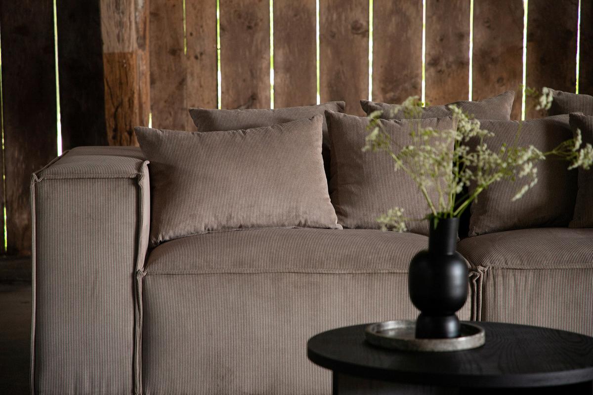 2-SITZER-SOFA GILLHOLMEN - Braun, Design, Holz/Kunststoff (232/80/116cm) - Livetastic