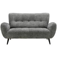 Dvosed Prag, Temno Siva - temno siva/črna, Basics, kovina/tekstil (165/89/91cm) - P & B
