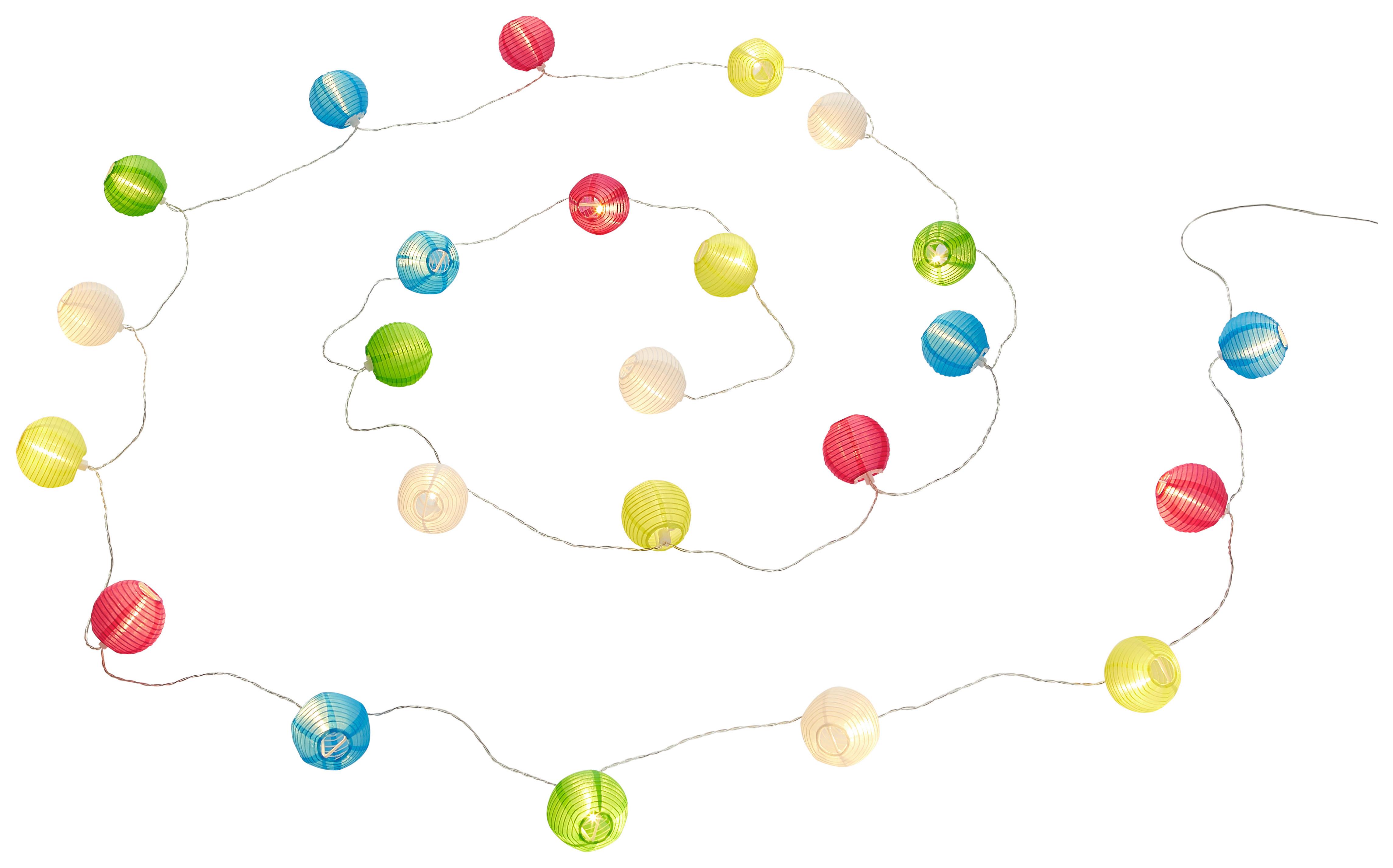 LAMPA ZEWNĘTRZNA LED 234239 - różnokolorowy, Lifestyle, tworzywo sztuczne/tkanina (720cm)