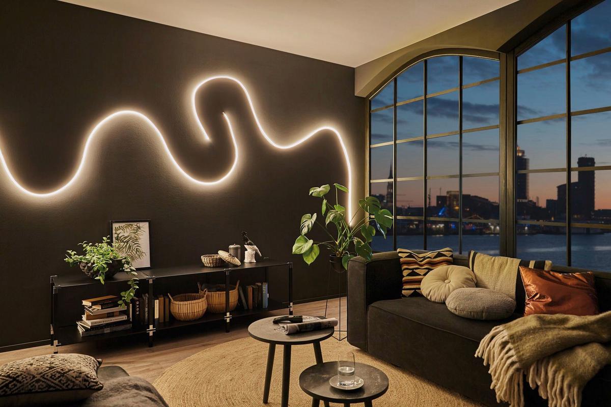 LED-Strip MaxLED Flow Weiß max. 38 Watt - Weiß, Basics, Kunststoff (300cm) - Paulmann