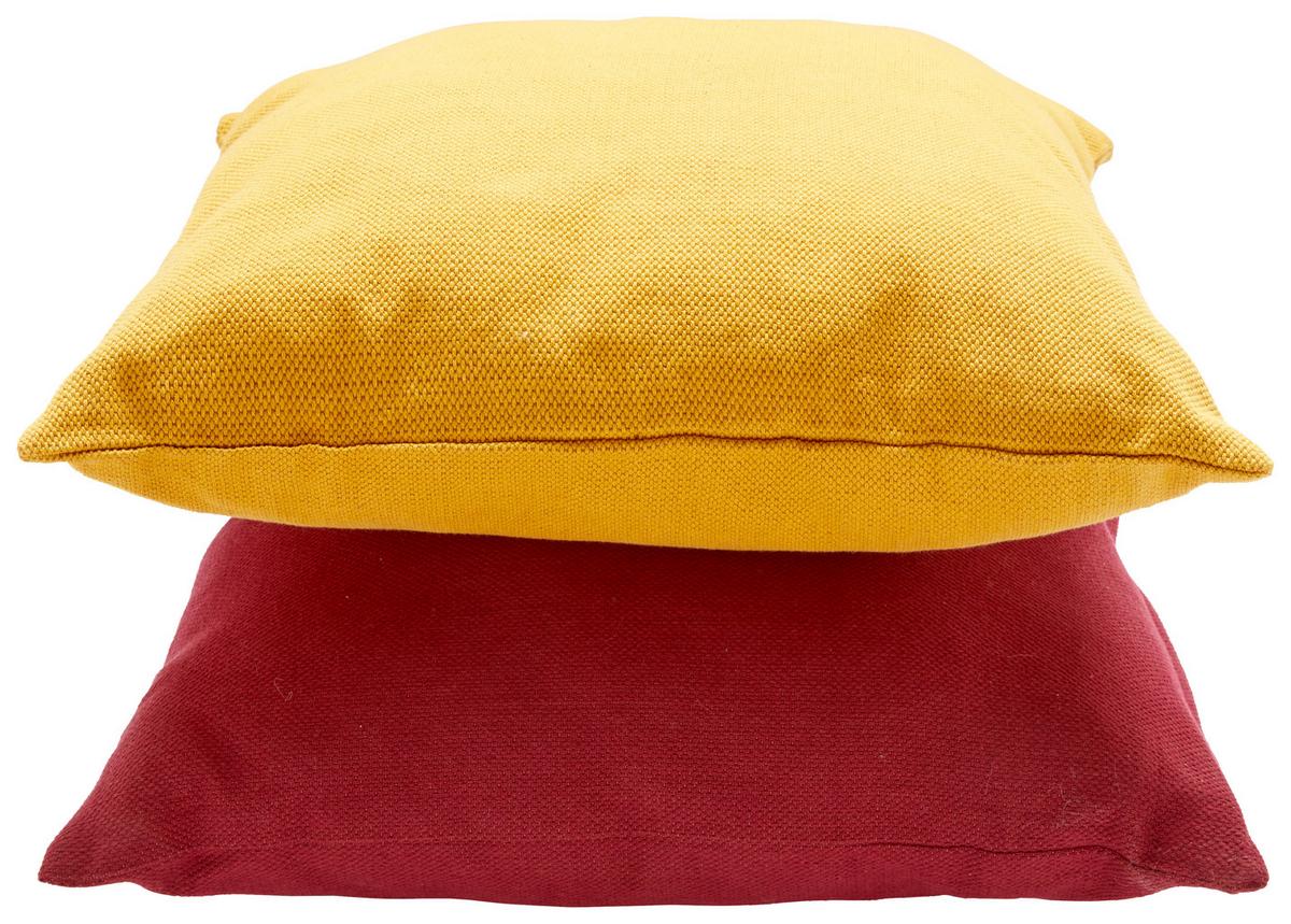 Díszpárna Chris 50/50cm - sárga, Modern, textil (50/50cm) - Premium Living