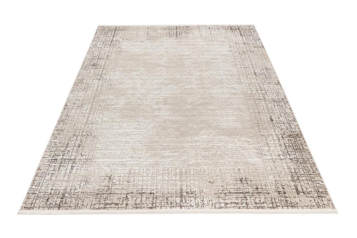Flachwebeteppich My Memphis 380 - Grau, Basics, Textil (120/170cm)