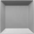 Suppenteller Manhattan City in Grau - Grau, MODERN, Keramik (21,2/4,5/21,2cm)