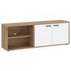 Tv Komoda Wilma - bijela/siva, Trend, drvni materijal/plastika (140/50/40cm) - Modern Living