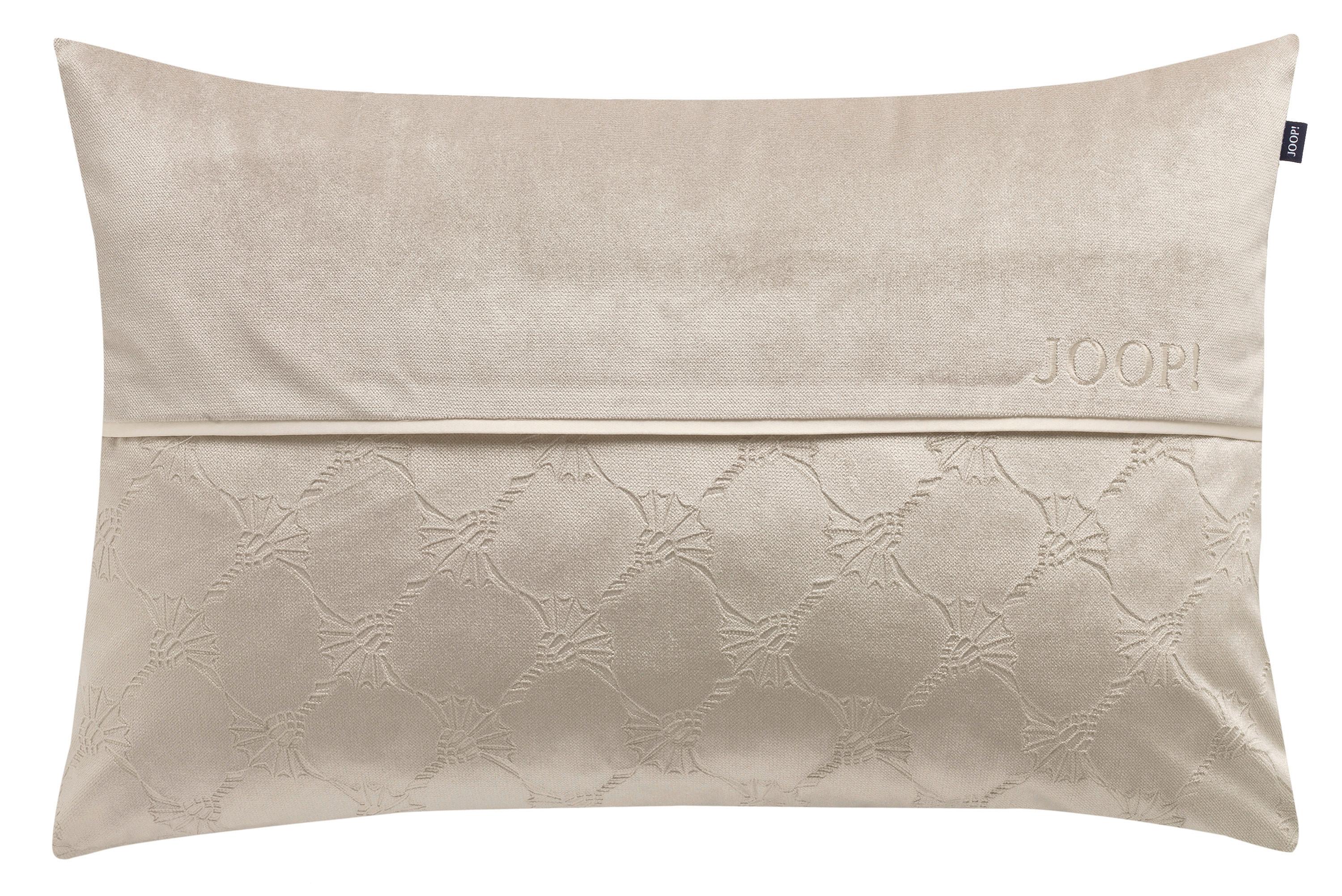 POSZEWKA NA PODUSZKĘ J-SCENE JOOP! - beżowy, Design, tkanina (38/58cm) - Joop!