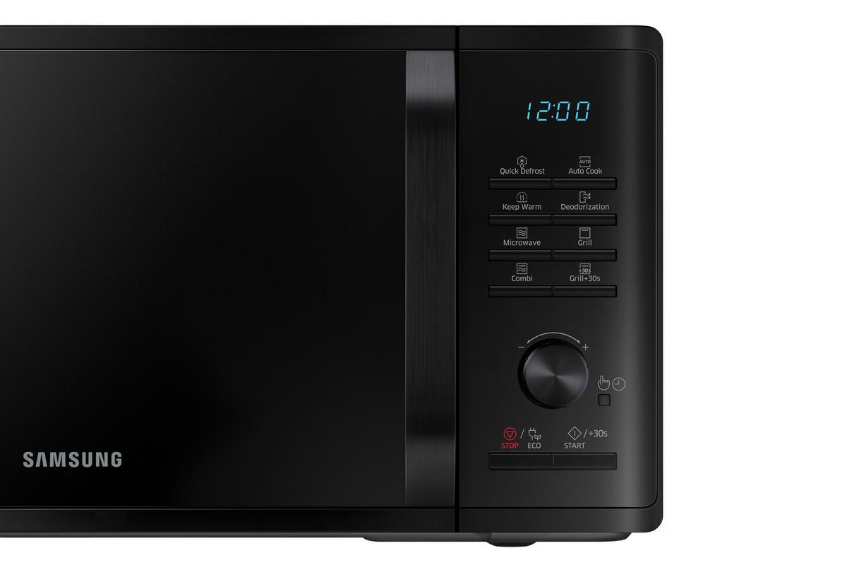 Mikrowelle Mg23k3505ak/sw - Schwarz, Basics, Keramik (48,9/27,5/39,2cm) - Samsung