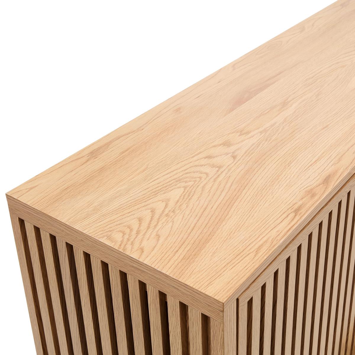 Sideboard Barcelona -Exklusiv- - Goldfarben/Naturfarben, Lifestyle, Holzwerkstoff/Papier (142,8/90/40cm) - Mömax