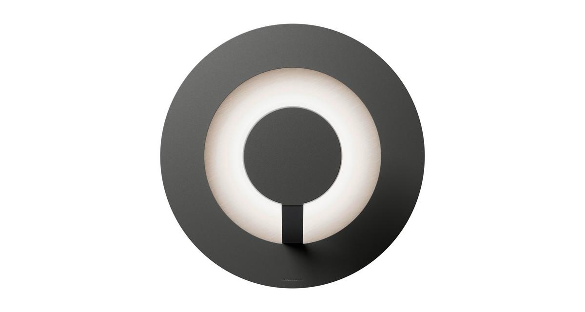 KINKIET LED 51-828-168 LED WL/DL FLAT - srebrny/szary, Design, metal (29/11,8cm) - Grossmann