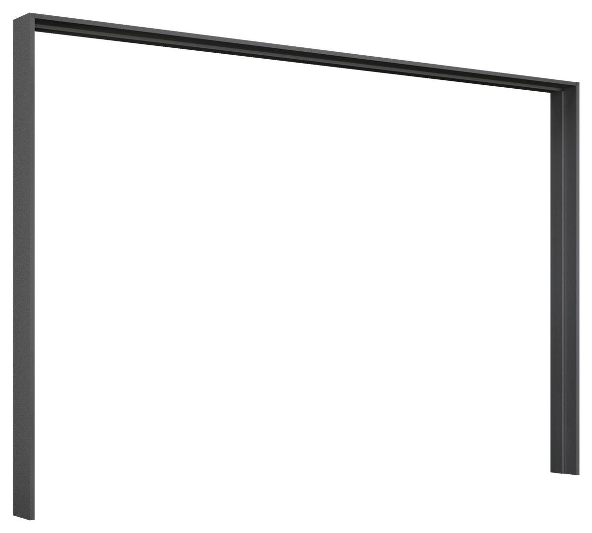 Ramă pentru dulap MIAMI - gri, Modern, material pe bază de lemn (278/214/64cm)