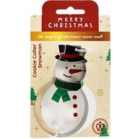 Sütikiszúró Snowman - fém (10,5/6,5/2cm)