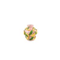 Dekovase Bana Gelb/Grün/Rosa - Gelb/Rosa, Basics, Keramik (24/24/26cm)