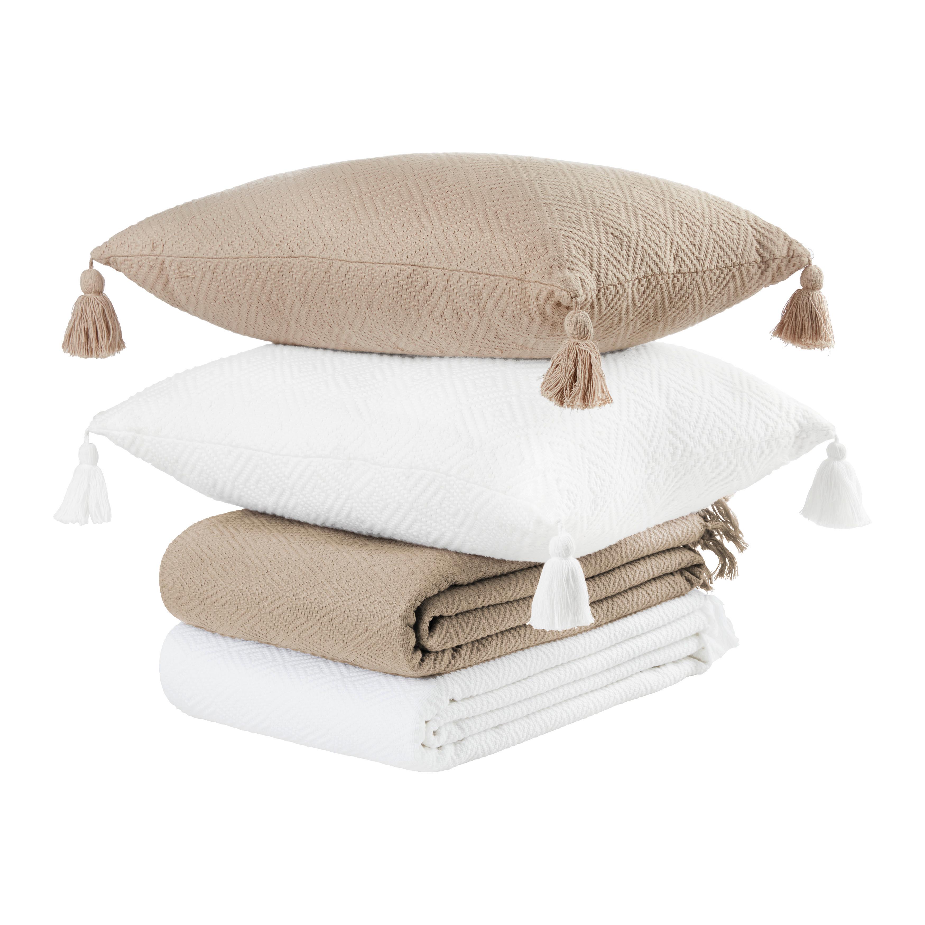 PRYDNADSKUDDE FRIEDA - vit, Modern (40/60cm) - Modern Living