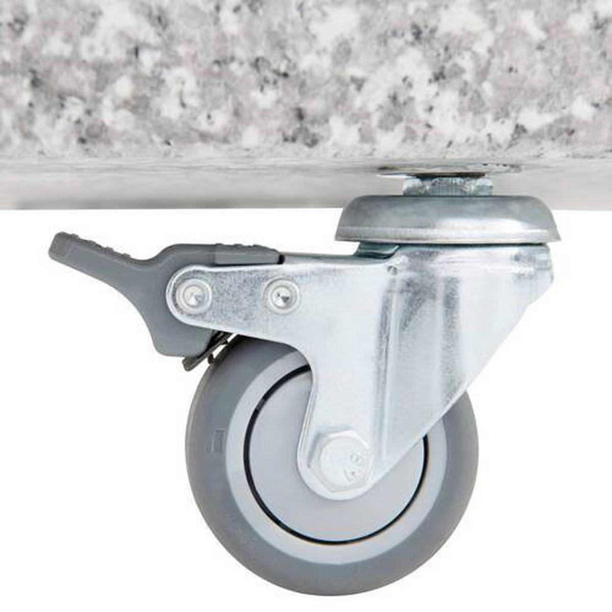 Sonnenschirmständer Expert Click it Grau - Grau, Basics, Stein (56/9/56cm) - Doppler