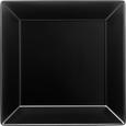 Suppenteller Manhattan City in Schwarz - Schwarz, MODERN, Keramik (21,2/4,5/21,2cm)