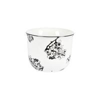 Ceașcă pentru ceai Shiva - alb/negru, Lifestyle, ceramică (8,3/6,5cm) - Premium Living