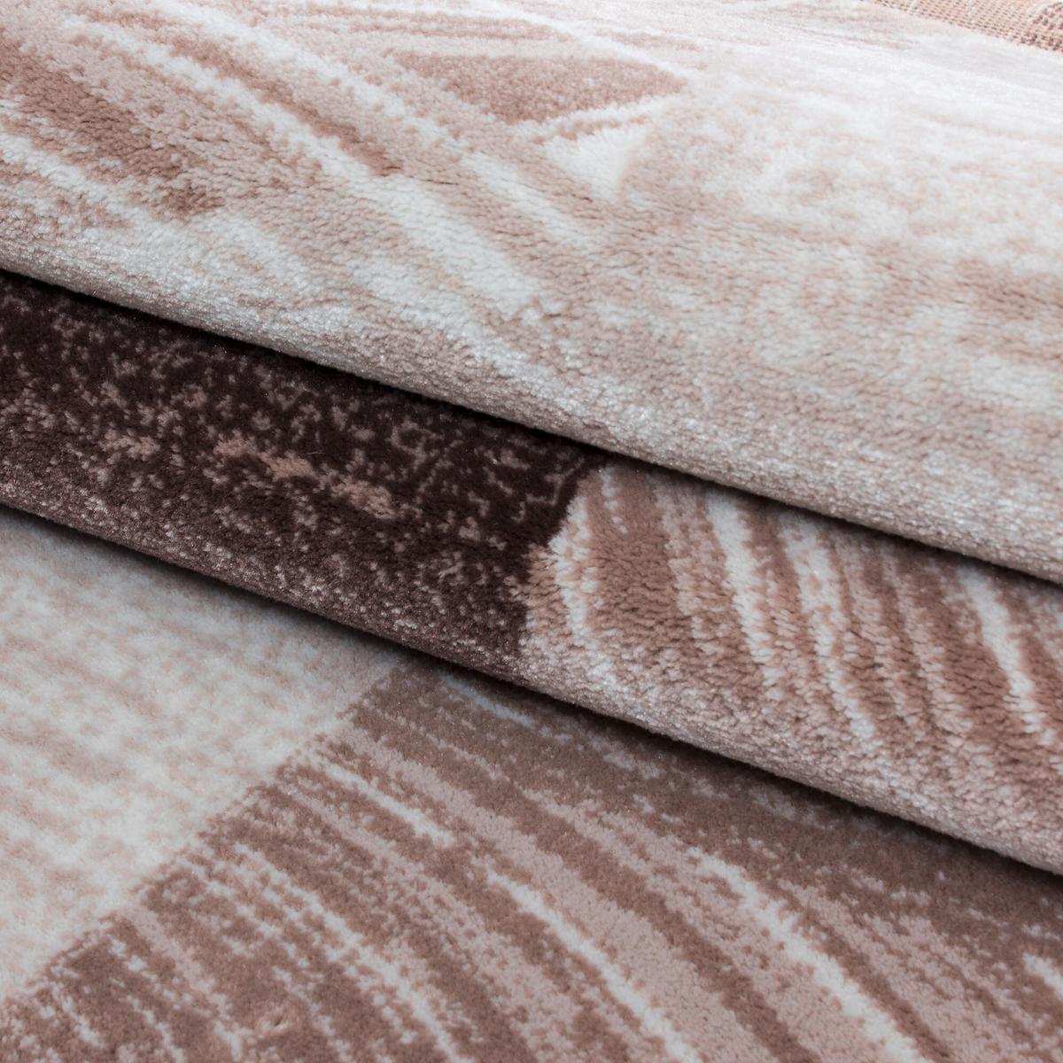 Ravno Tkana Preproga Parma, Rjava, 280x370cm - rjava, Design, tekstil (280/370cm) - Novel