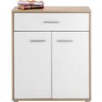 Komoda Andrea - črna/bela, Moderno, umetna masa/leseni material (68/80/34cm) - Mömax modern living Komoda Andrea - črna/bela, Moderno, umetna masa/leseni material (68/80/34cm) - Mömax modern living