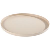 PATERA DEKORACYJNA CH-32128-40 BEIGE - beżowy, Basics, metal (40/2,8cm) - Ambia Home