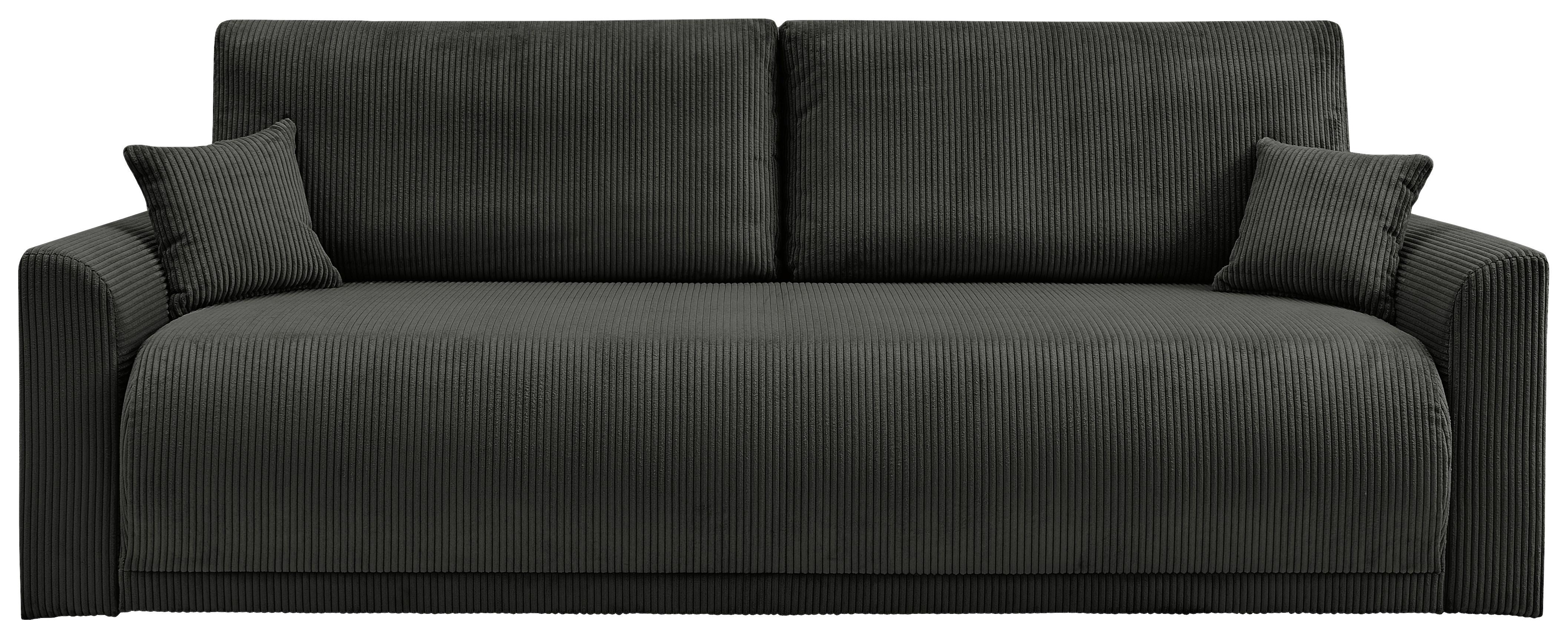 CANAPEA EXTENSIBILA KIM - negru, Modern, lemn (234/90/103cm) - Modern Living