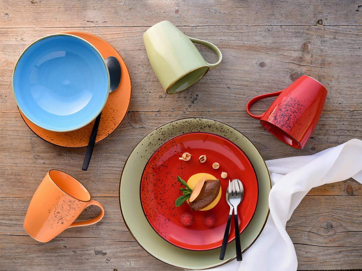 Kombiservice 19989, 16-teilig - Multicolor, Basics, Keramik (34/31,5/33cm) - Creatable
