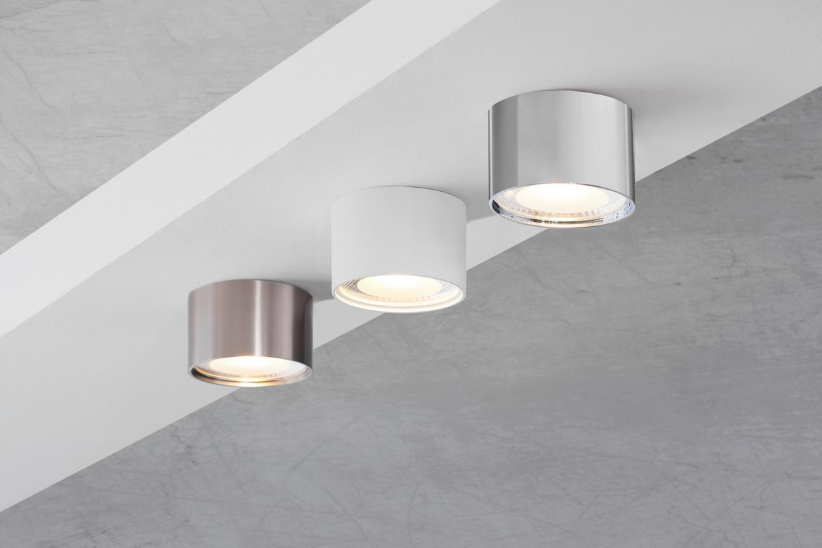 LAMPA SUFITOWA LED 12007W - biały, Design, metal (11,3/8cm) - Globo