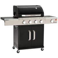 Gázgrill Triton Maxx - fekete, fém