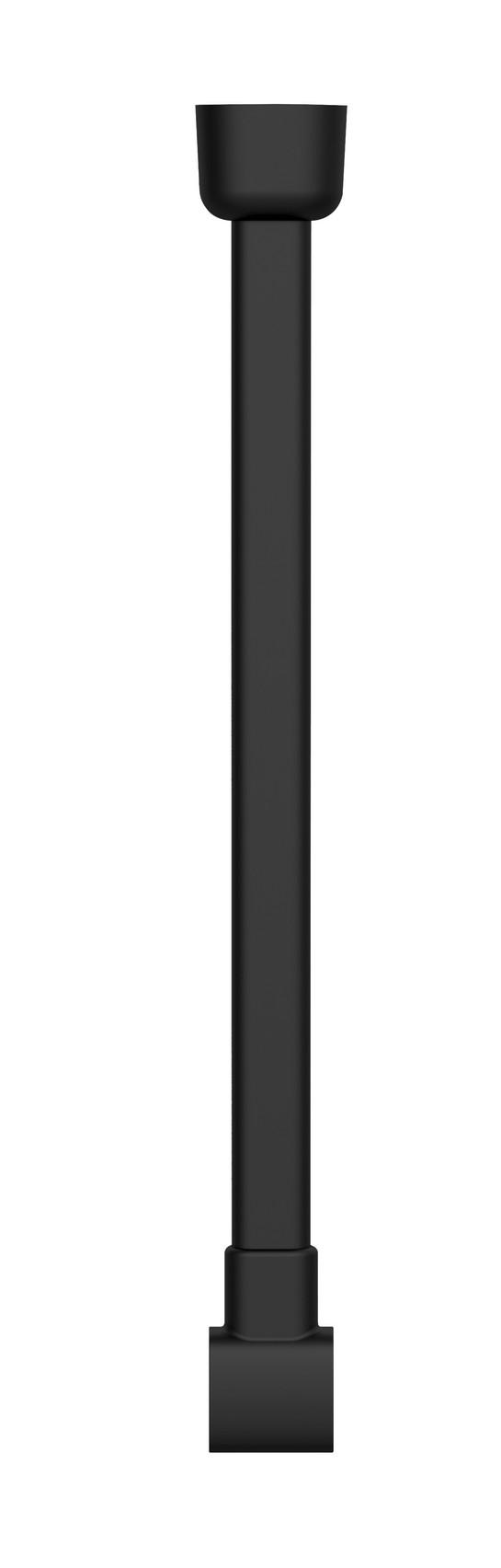 DRĄŻEK PRYSZNICOWY JETE - czarny, Konventionell, metal (3,5/57cm) - Schöner Wohnen