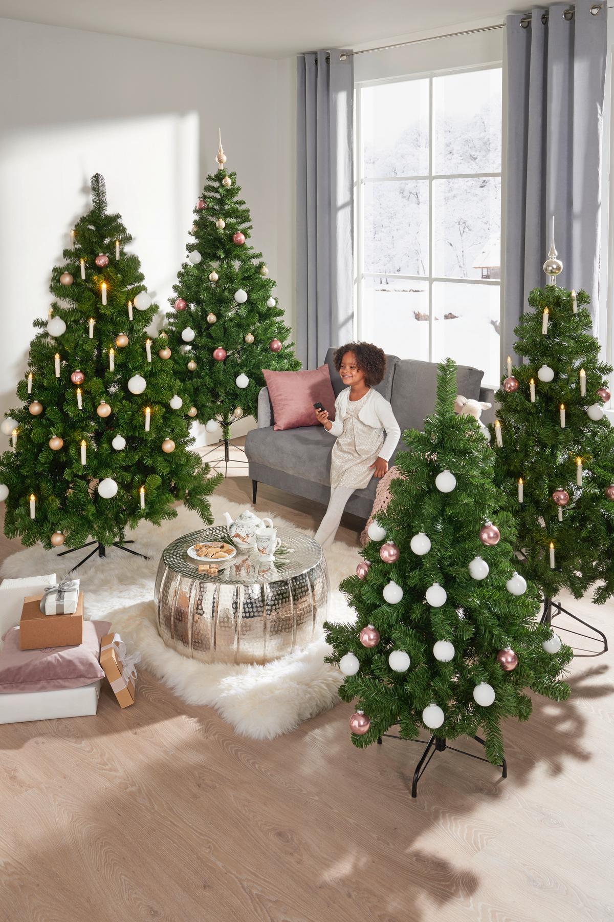 ZESTAW ŚWIEC LED 39700003SW - biały/przezroczysty, Konventionell, tworzywo sztuczne/metal (10,5l) - X-Mas