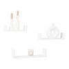 Wandboardset U-Bord in Weiss - Weiss, Modern (42/10/10cm) - Mömax