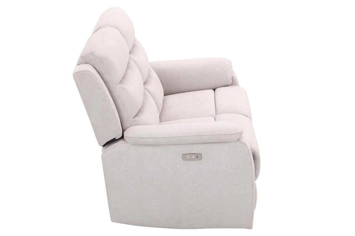 Dvosed Sa Relaks Funkcijama Manchester - bež/crna, Konvencionalno, tekstil/plastika (153/102/93cm) - Ondega
