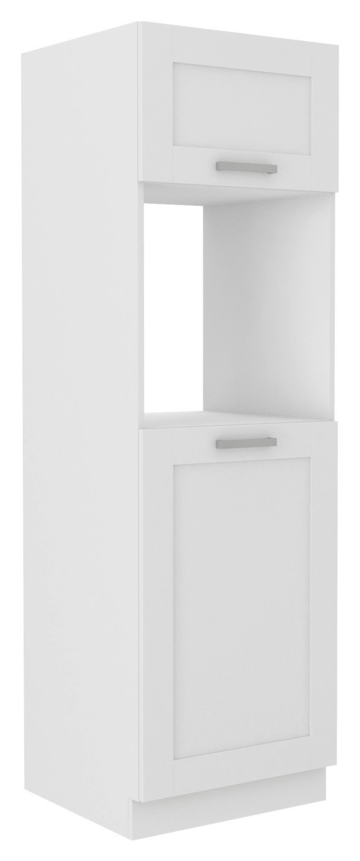 Element Za Ugradbene Uređaje Luisa G88o - bijela/srebrne boje, Romantično / ladanjski, drvni materijal/metal (60/200/57cm) - Based