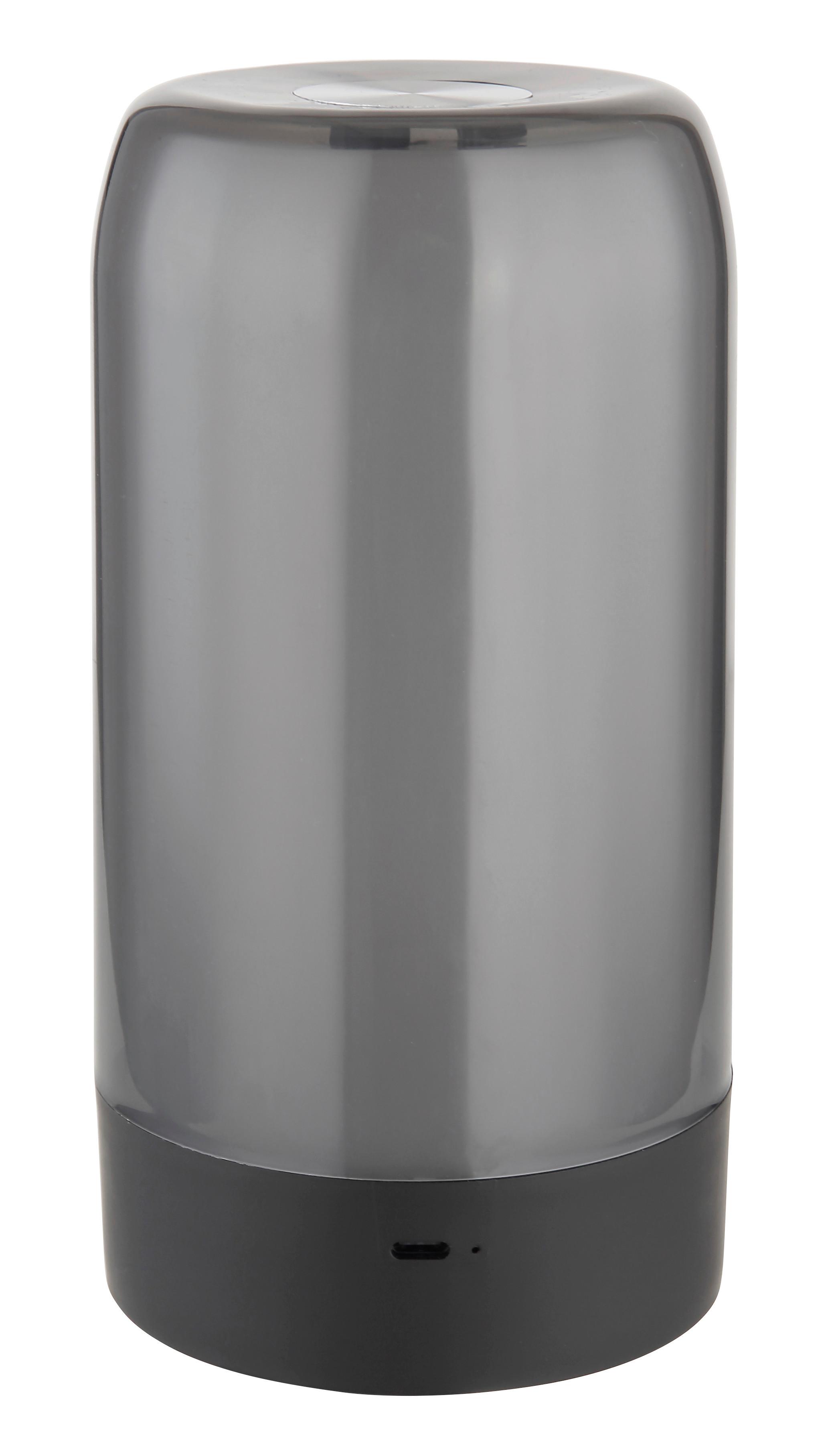 Akku-Tischleuchte Sandrina Grau/Silberfarben max. 1,5 W - Silberfarben/Schwarz, Design, Kunststoff/Metall (10/18,8cm) - Globo