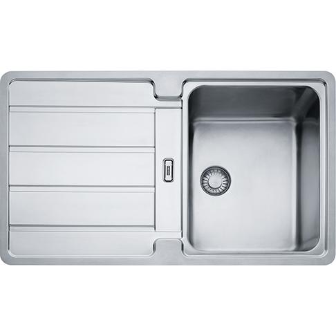Spüle Hydros, 1270378717 Edelstahl - Edelstahlfarben (86/51cm) - Franke