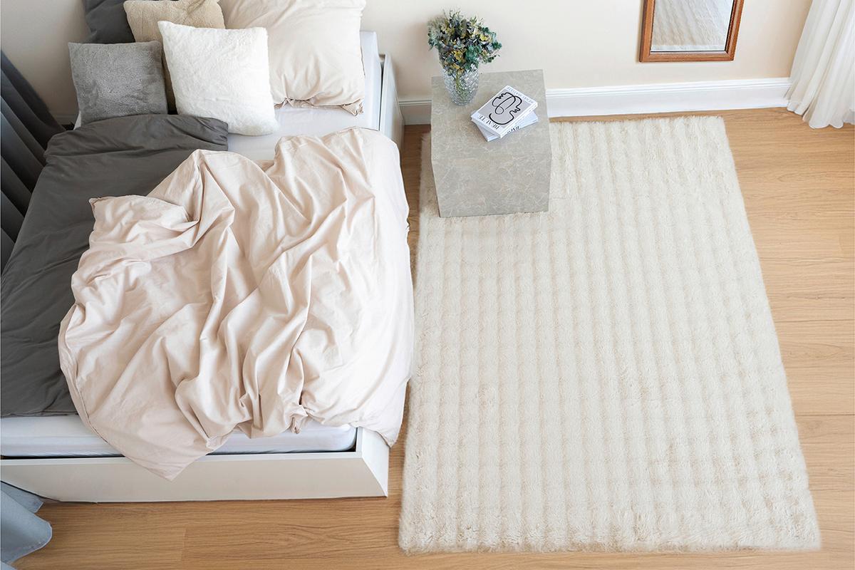 HOCHFLORTEPPICH HAILEY 125 CREME 160 X 230 CM - Creme, Basics, Textil (160/230cm) - Kayoom