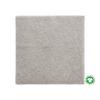 Badematte Bio Hanna in Grau ca. 60x60cm - Taupe, Natur, Textil (60/60cm) - ecoTree